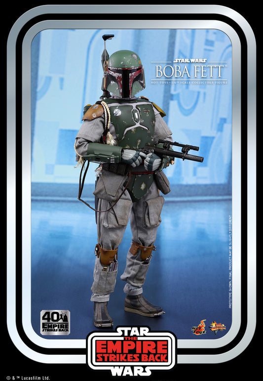 Hot Toys Star Wars: The Empire Strikes Back 40th Anniversary Boba Fett MMS574 1/6th Scale Collectible Figure