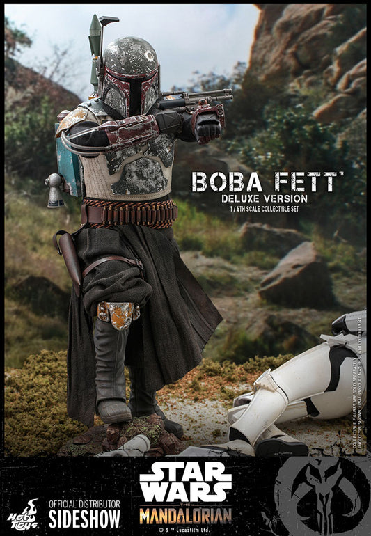 Hot Toys Star Wars The Mandalorian™ Deluxe Boba Fett TMS034 1/6th Scale Collectible Figure Set