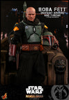 Hot Toys Star Wars The Mandalorian™ Boba Fett (Repaint Armor) and Throne TMS056 1/6th Scale Collectible Figure Set