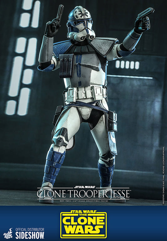 Hot Toys Star Wars: The Clone Wars Clone Trooper Jesse TMS064 1/6th Scale Collectible Figure