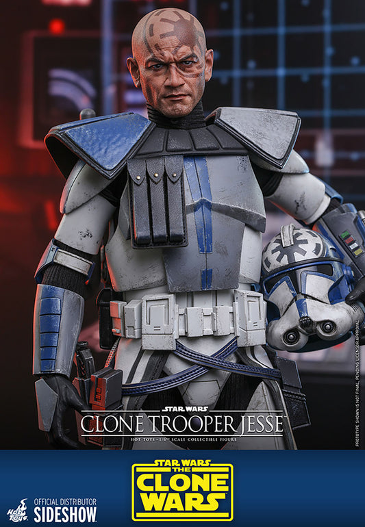 Hot Toys Star Wars: The Clone Wars Clone Trooper Jesse TMS064 1/6th Scale Collectible Figure