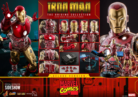 Hot toys CMS08D38 Marvel Comics Ironman The Origins Collection Deluxe Version CMS08-D38