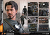 Hot Toys Marvel Iron Man Tony Stark (Mech Test Ver.) Deluxe MMS582 1/6th Scale Collectible Figure